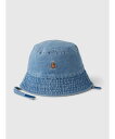 【SALE/40%OFF】GAP (K)デニム バケットハット (ベビー) ギャップ 帽子 ハット ブルー