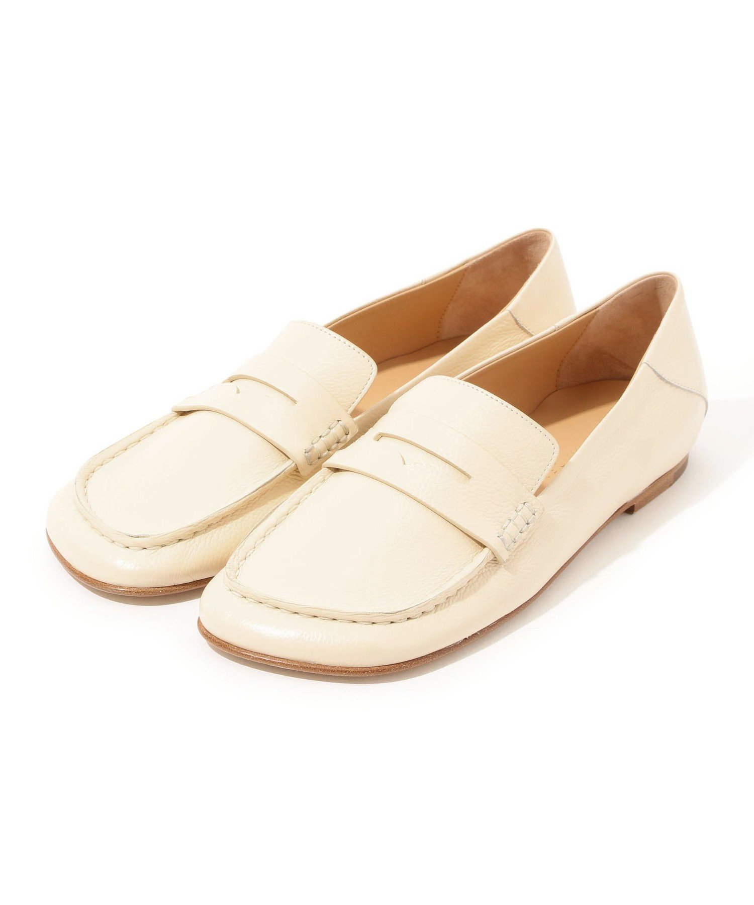 TOMORROWLAND GOODS DEAR FRANCES DREW ローファー トゥモローランド シューズ・靴 ローファー ベージュ ブラック【送料無料】