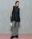 MAISON SPECIAL Balloon Silhouette Typewriter Tunic メゾンスペシャル トップス シャツ・ブラウス ホワイト ブ...