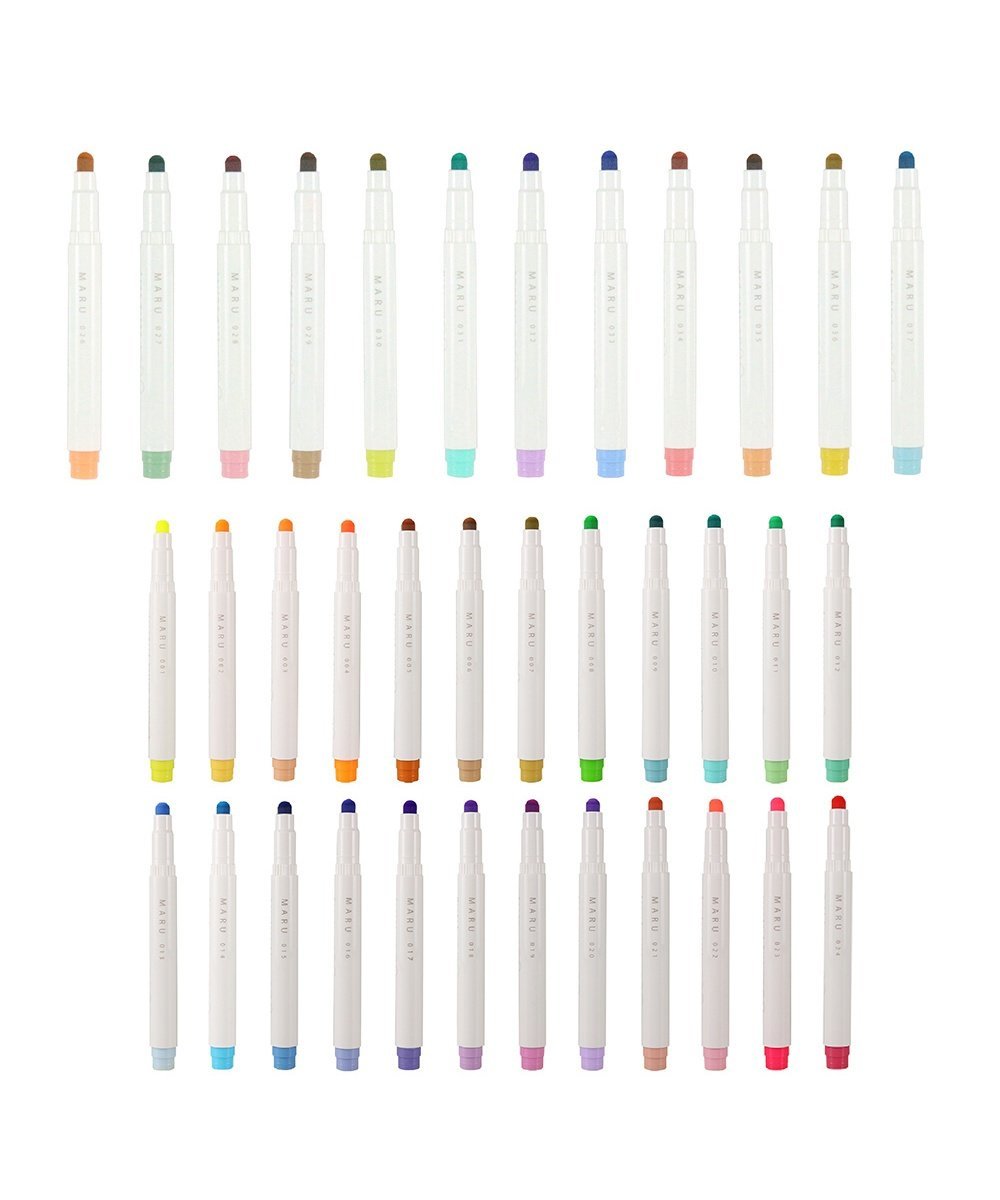 BACKYARD FAMILY マルライナー36種ポーチ入りアソートセット ローラ 文房具 ペン・インク【送料無料】