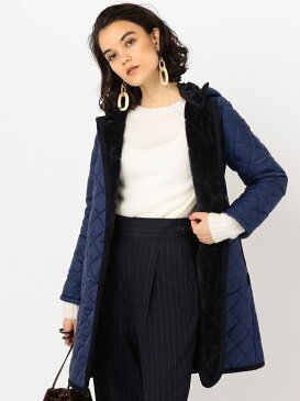 【SALE／10%OFF】SHIPS WOMEN LAVENHAM:【SHIPS別注】BRUNDONロング◇ シップス コート/ジャケット ムートンコート グリーン グレー ネイビー【送料無料】