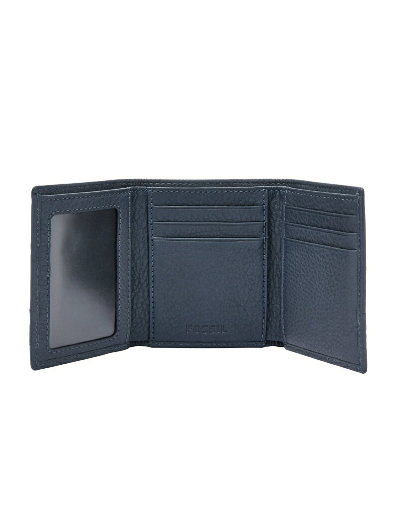 FOSSIL/(M)LUFKIN TRIFOLD SML1395405 フォッシル 財布・ポーチ・ケース 財布 ブルー