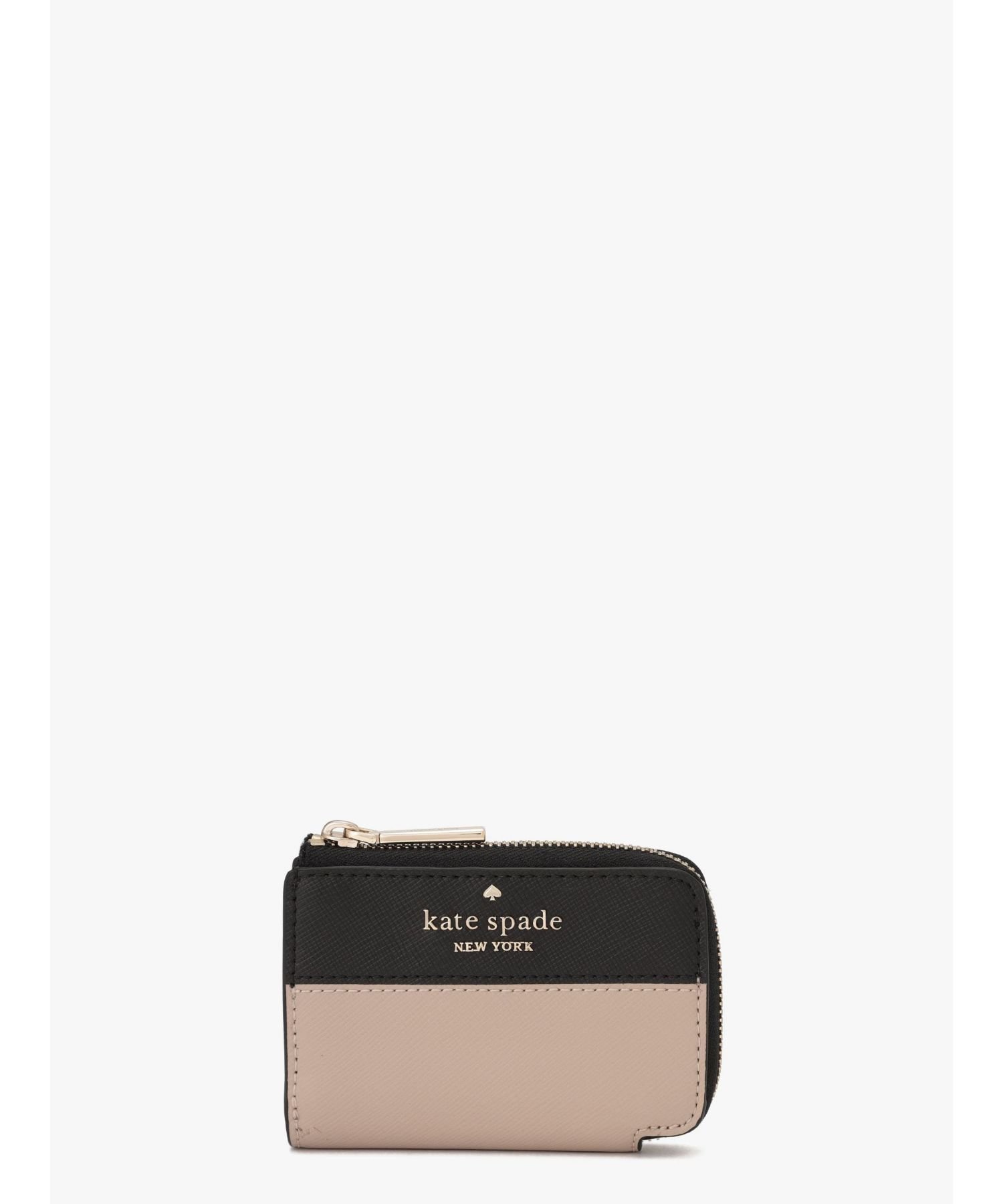 ケイトスペード ポーチ（レディース） 【SALE／70%OFF】kate spade new york ステイシー カラーブロック サフィアーノ レザー キー ホルダー ケイトスペードニューヨーク 財布・ポーチ・ケース その他の財布・ポーチ・ケース【送料無料】