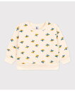 【SALE/20%OFF】PETIT BATEAU チュビックキルティングプルオーバー プチバトー トップス スウェット・トレーナー ホワイト【送料無料】