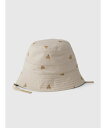 【SALE/40%OFF】GAP (K)プリント バケットハット (ベビー) ギャップ 帽子 ハット ベージュ