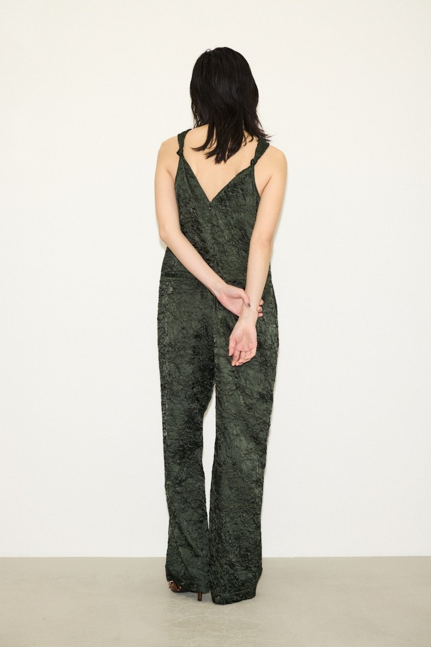 【SALE／40%OFF】SLY 【THROW】WRINKLE SATIN オールインワン スライ オールインワ...