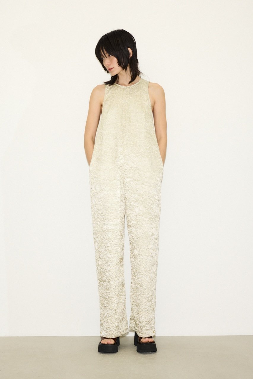 【SALE／40%OFF】SLY 【THROW】WRINKLE SATIN オールインワン スライ オールインワ...