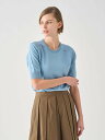 【SALE/30%OFF】JOHN SMEDLEY サドルショルダー半袖コットンニットプルオーバー | S4742 | 24G ジョンスメドレー トップス ニット【送料無料】