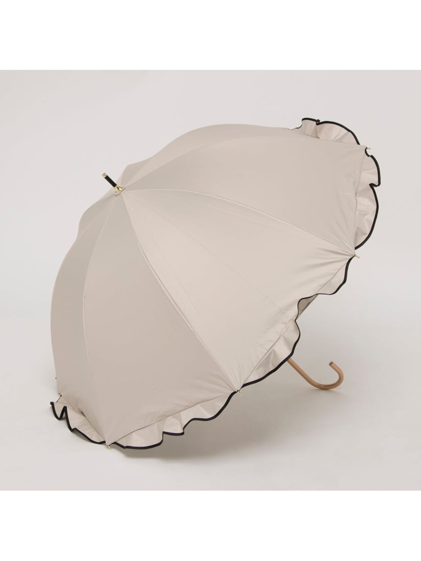 【SALE／30%OFF】cache nez 【晴雨兼用】【日傘】 UV カット率99%以上 PUへプラムバルーンショートパラソル アンビリオン ファッション雑貨 傘・長傘 ブラック