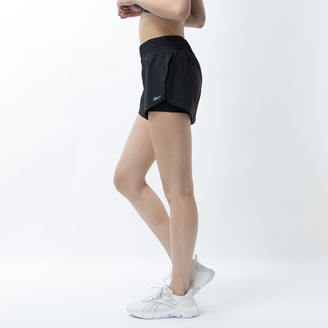 【SALE／54%OFF】Reebok ワークアウト ラン 2 イン 1 ショートパンツ / WOR Run 2 in 1 Short リーボック パンツ その他のパンツ ブラック