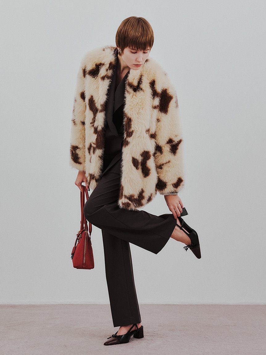 【SALE／50%OFF】Mila Owen リボンスリングパンプス ミラオーウェン シューズ・靴 パンプス ブラック【送料無料】 stylife-15380741 Rakuten Fashion サンプル画像3