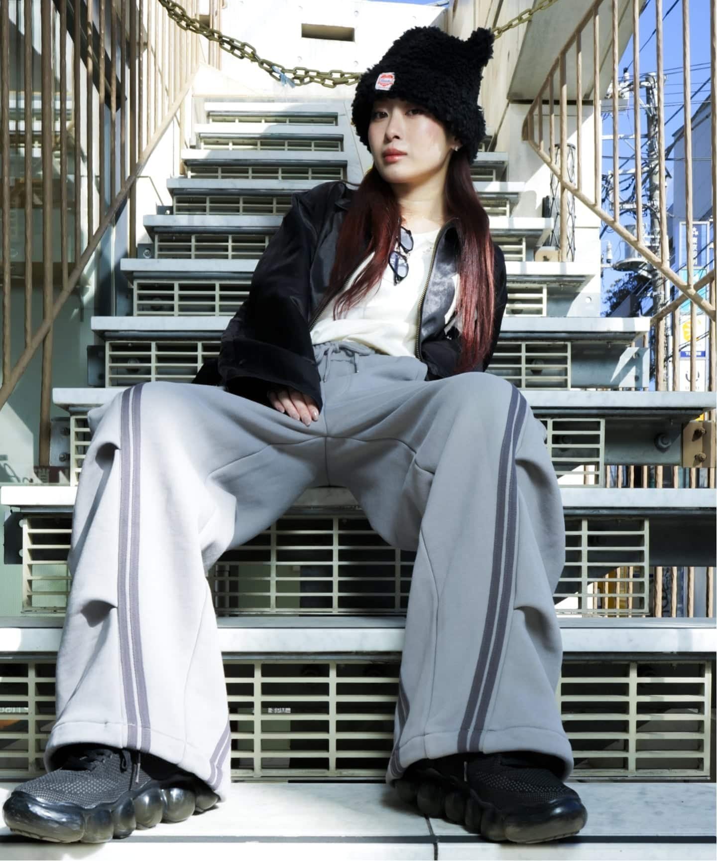 JOINT WORKS サイドラインスウェットパンツ/ Side Line Sweatpants ジョイントワークス パンツ ジャージ・スウェットパンツ グレー ネイビー