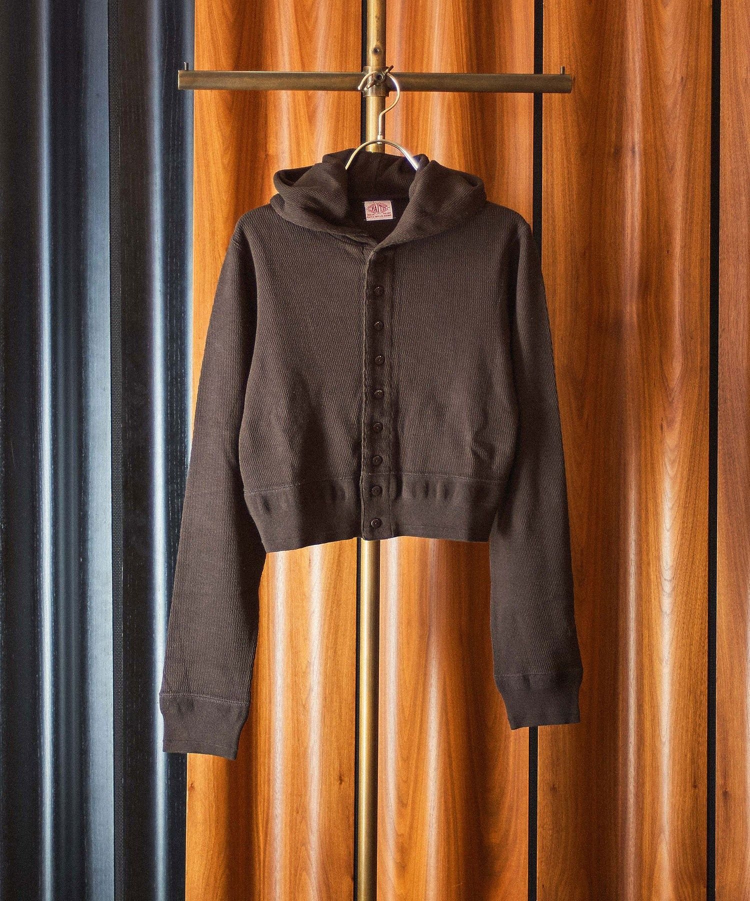 ROSE BUD FAITH MILLS THERMAL CD ローズバッド トップス カットソー・Tシャツ グレー ピンク パープル