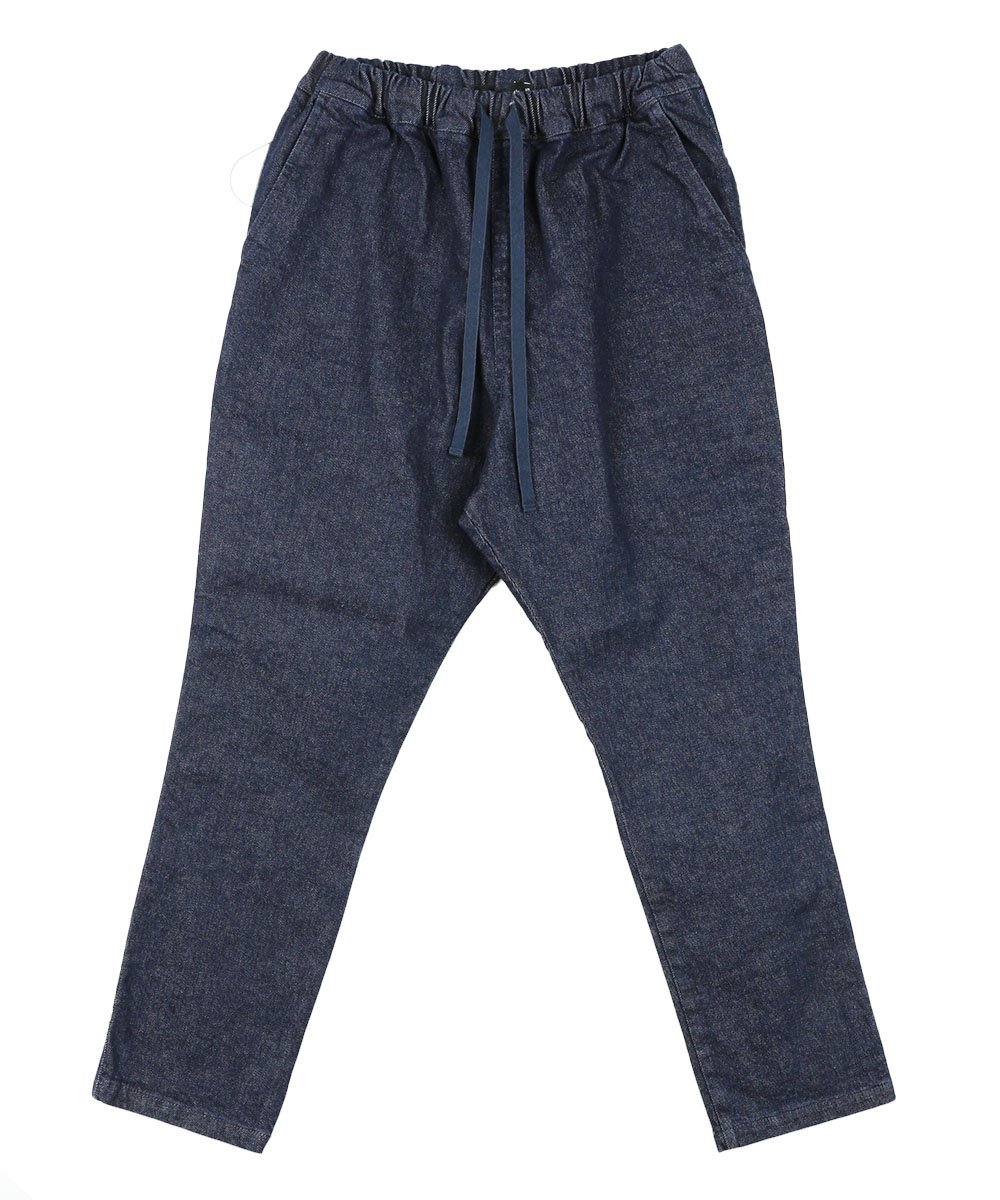 TRAVAIL MANUEL トラヴァイユマニュアル ストレッチデニムペグパンツ ブルーコムブルー パンツ チノパンツ