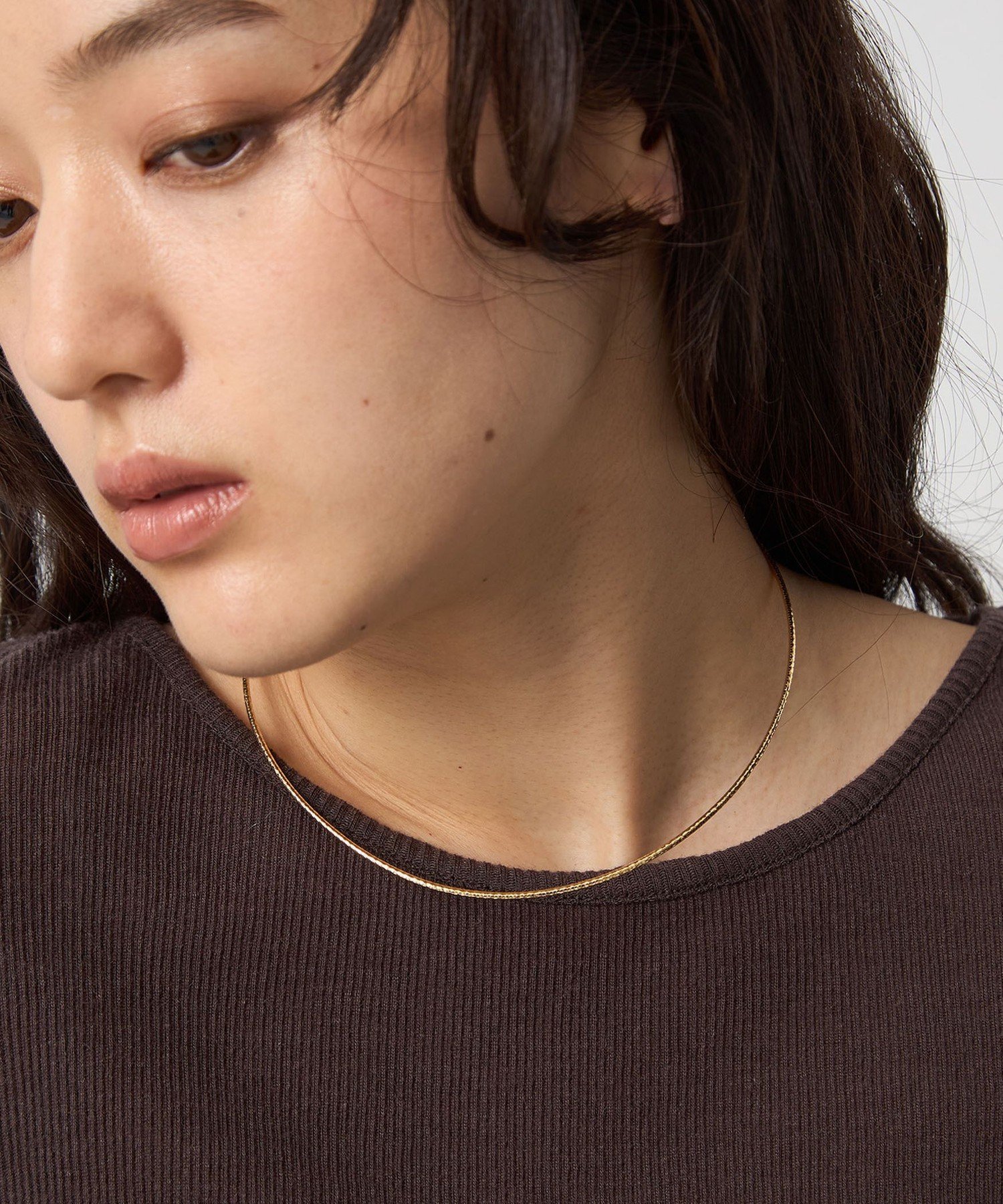 【SALE／40%OFF】UNITED ARROWS green label relaxing メタリックライン ネックレス ユナイテッドアローズ アウトレット アクセサリー・腕時計 ネックレス ゴールド シルバー