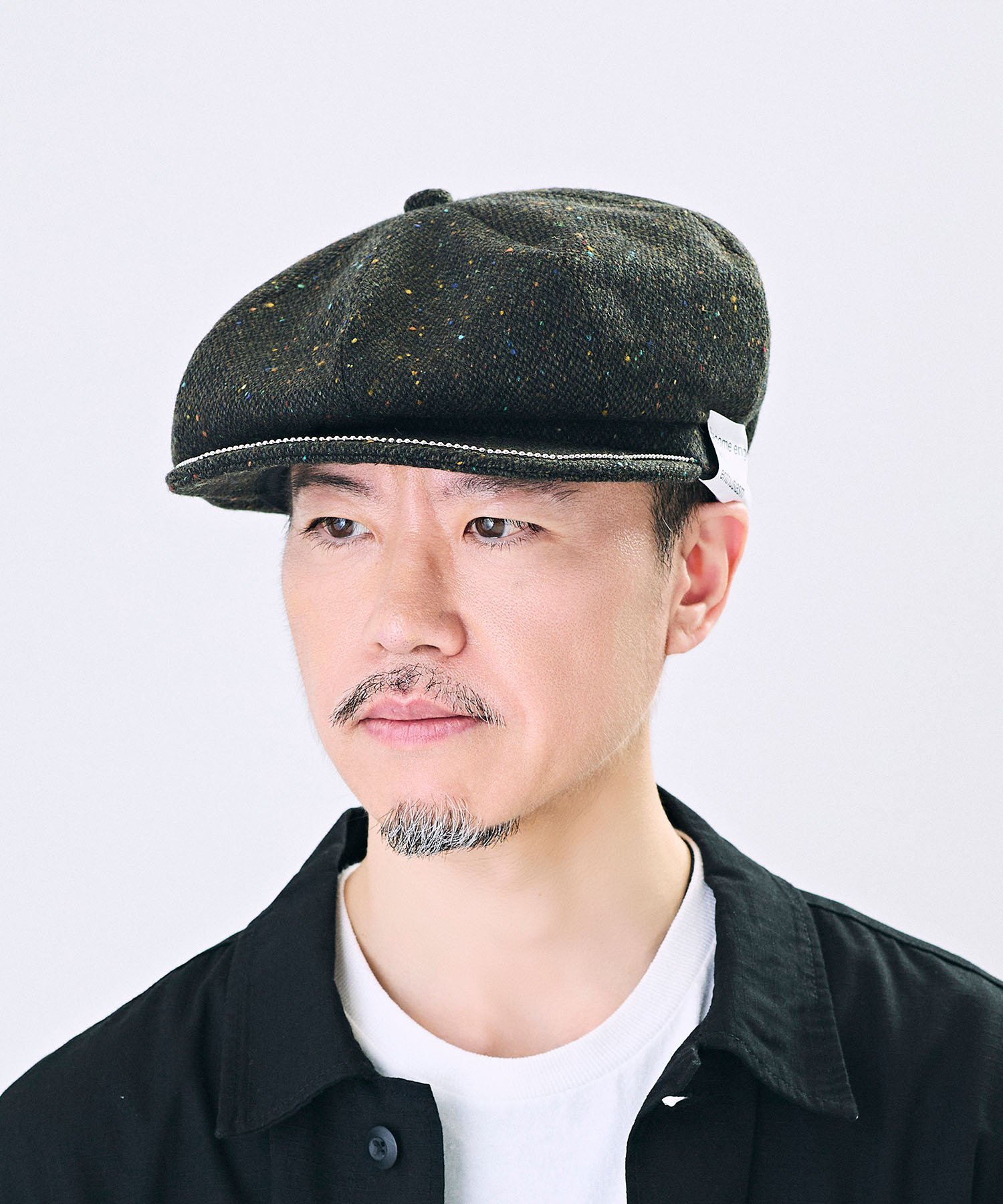 HK CHAIN TW CAS カシラ 帽子 キャスケット ブラウン カーキグリーン ブラック