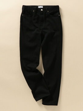 【SALE/50%OFF】SHIPS SC: ライトオンス テーパード デニムパンツ シップス パンツ/ジーンズ フルレングス ネイビー ブラック【送料無料】