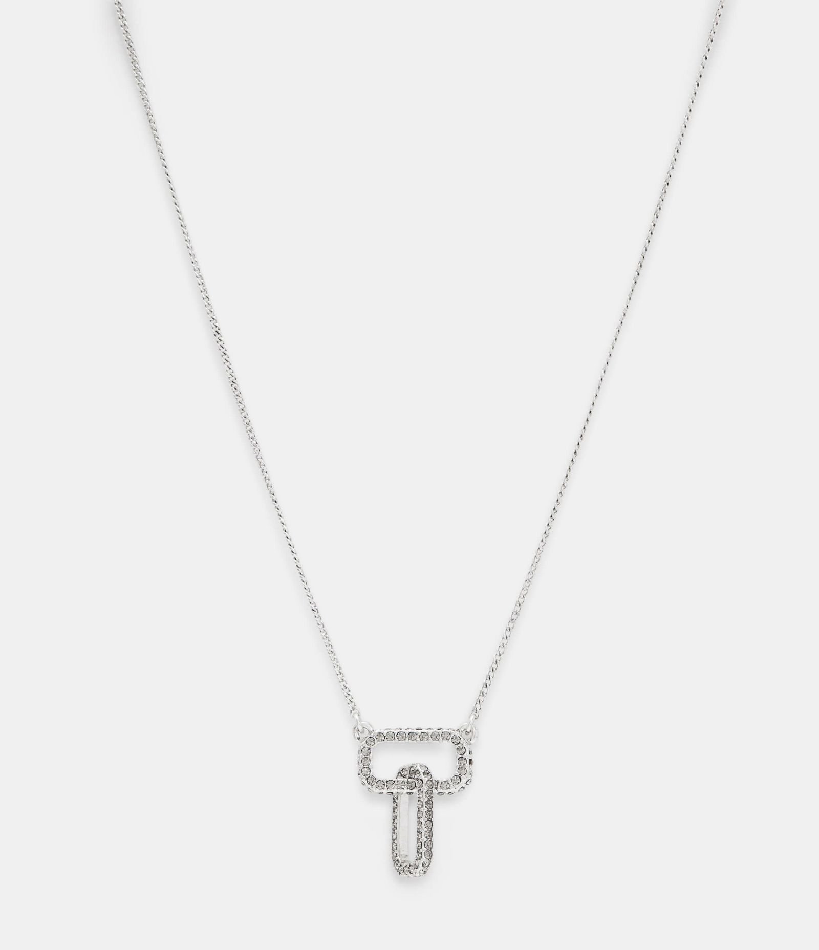 【SALE／30%OFF】ALLSAINTS (W)DARA PAVE PDNT NECKLACE オールセインツ アクセサリー・腕時計 ネックレス シルバー【送料無料】