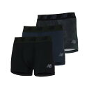 New Balance プレミアムボクサー 3インチ前閉じ3P ニューバランス インナー・ルームウェア ボクサーパンツ・トランクス