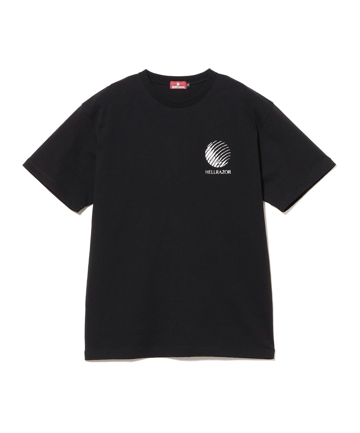 HELLRAZOR / CRACKED CORE LOGO SHIRT ビームスT トップス カットソー・Tシャツ ブラック