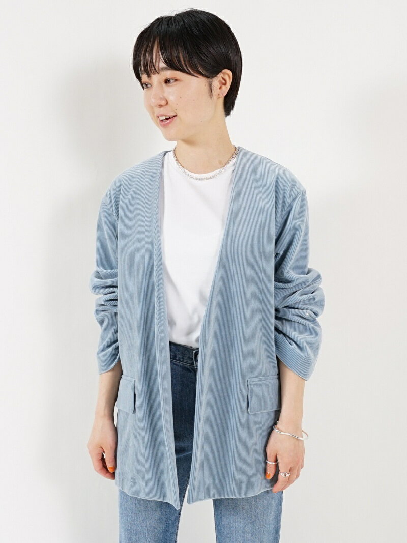 【SALE／30%OFF】GALERIE VIE シャンカールコーデュロイ ノーカラージャケット トゥモローランド ジャケット・アウター ノーカラージャケット【送料無料】のサムネイル