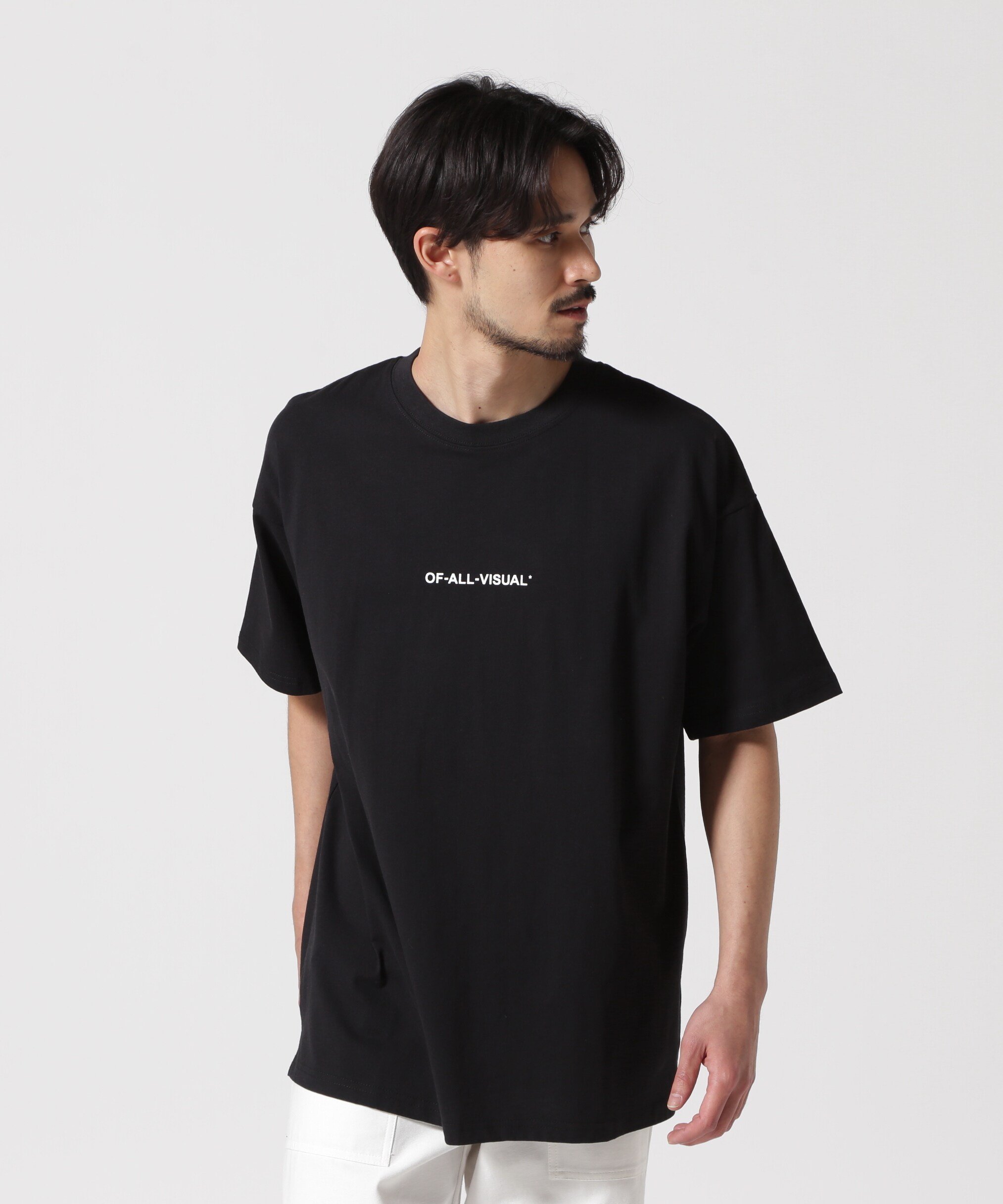 LHP A4A/エーフォーエー/PAINT s/s TEE エルエイチピー トップス カットソー・Tシャツ ホワイト ブラック