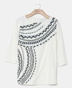 【SALE/50%OFF】Maunaloa 【マウナロア】ポエタパ7-T-SH アミナコレクション トップス カットソー・Tシャツ ホワイト ブラック