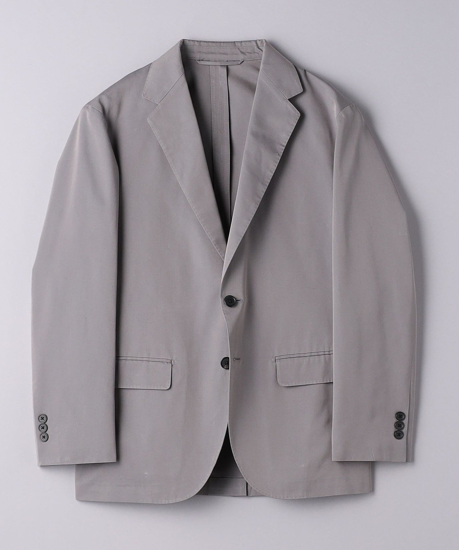 【SALE/70%OFF】UNITED ARROWS <SOVEREIGN> シャンブレー 2ボタンジャケット ユナイテッドアローズ アウトレット スーツ・フォーマル セットアップスーツ グレー【送料無料】