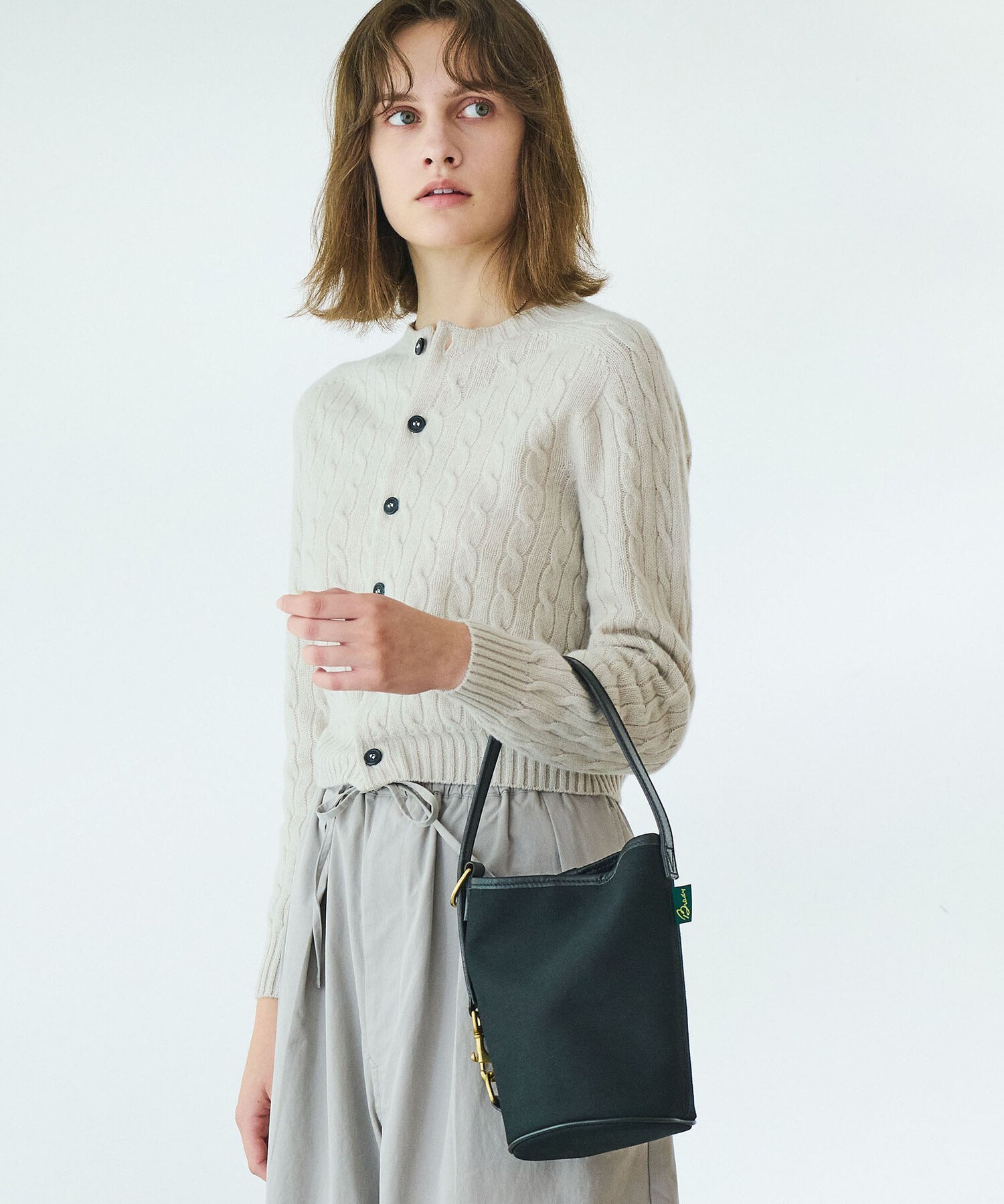 Bshop Brady ｜ FANE ビショップ バッグ トートバッグ ブラック カーキグリーン【送料無料】のサムネイル