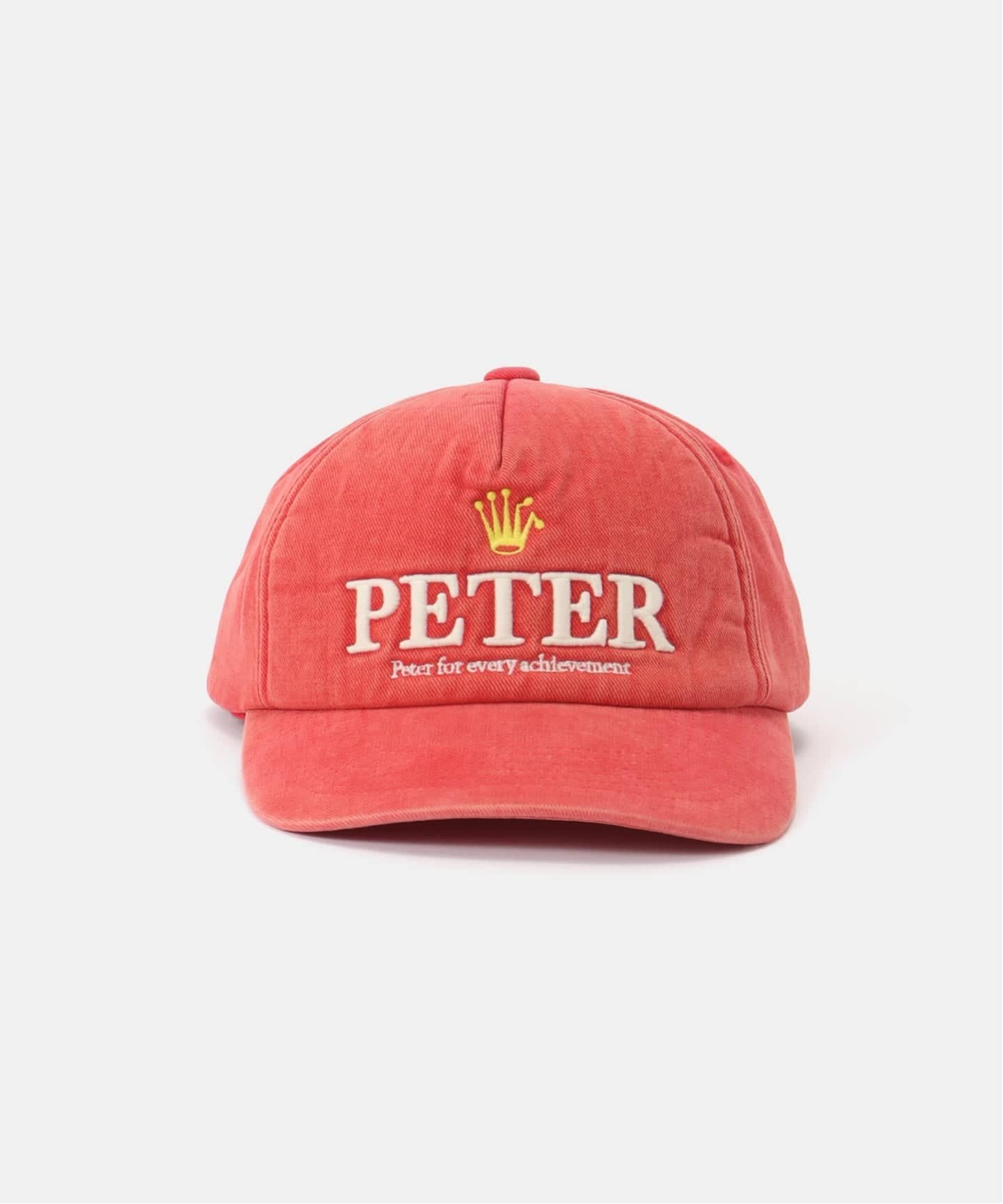 B.C STOCK 【WEB+一部店舗限定】MY NAME IS PETER / 5-PANEL PREX CAP ベーセーストック 帽子 キャップ グレー レッド【送料無料】