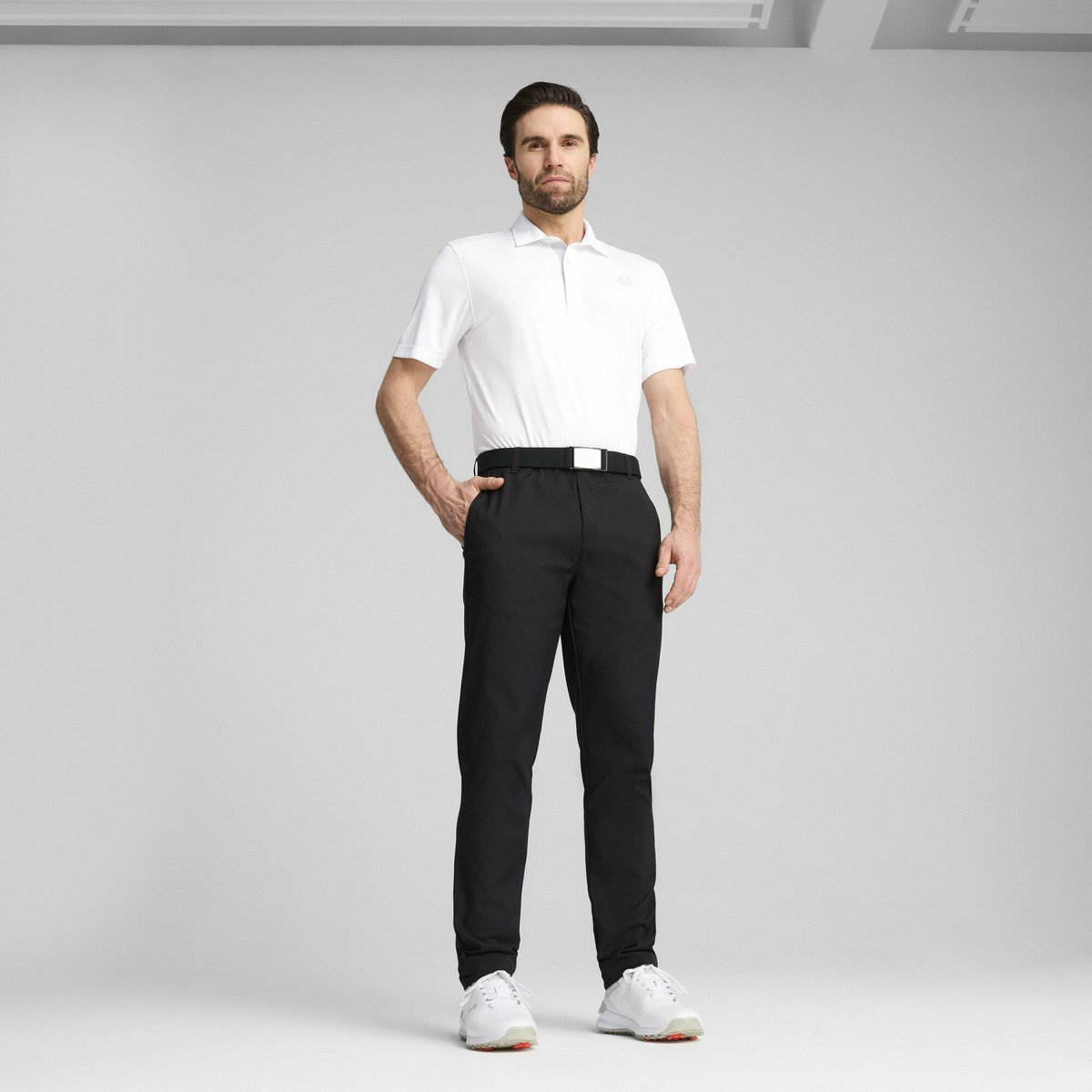 メンズ ゴルフ ディーラー テーラード パンツ Dealer Tailored Pant プーマ パンツ その他のパンツ ブラック
