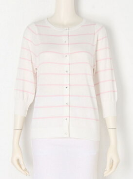 【SALE/50%OFF】franche lippee black しましまクルーカーディガン フランシュリッペ ニット【RBA_S】【RBA_E】【送料無料】