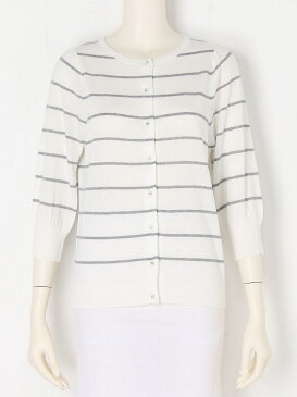 【SALE/50%OFF】franche lippee black しましまクルーカーディガン フランシュリッペ ニット【RBA_S】【RBA_E】【送料無料】