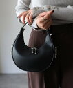 【SALE/17%OFF】Riberry ハーフムーンバッグ リベリー バッグ ハンドバッグ ホワイト ブラック ベージュ
