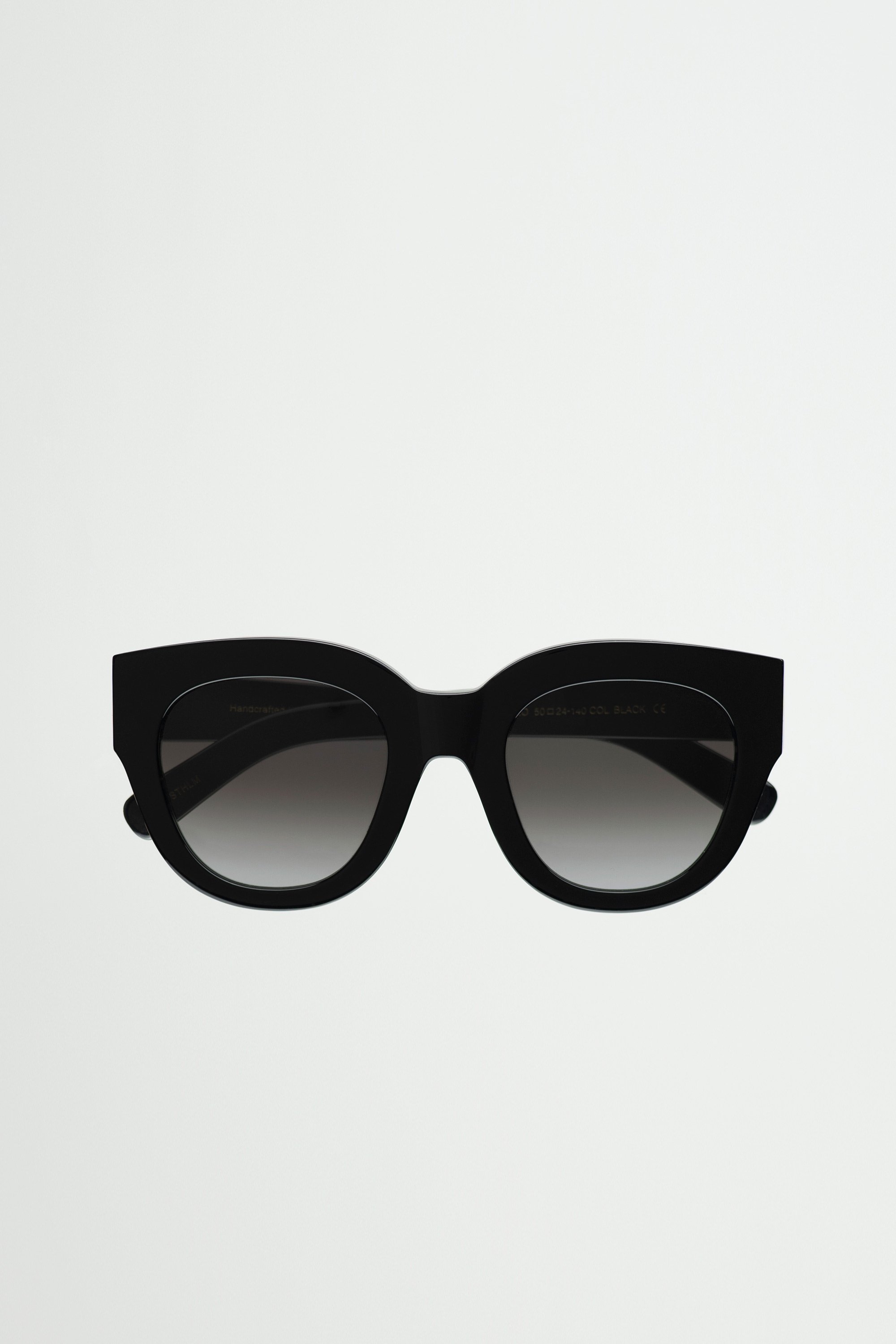 Monokel Eyewear Cleo ファッション用グラス サステナブル スウェーデン モノケルアイウェア ファッション雑貨 サングラス ブラック【送料無料】