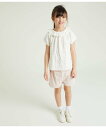 【SALE/30%OFF】PETIT BATEAU ダブルガーゼ半袖ブラウス プチバトー トップス シャツ・ブラウス ホワイト【送料無料】