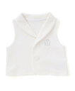 fillot de bebe reduction 【日本製】ダンボールニットセレモニーベスト(60~80cm) ベベ オンライン ストア マタニティウェア・ベビー用品 ベビートップス ホワイト【送料無料】