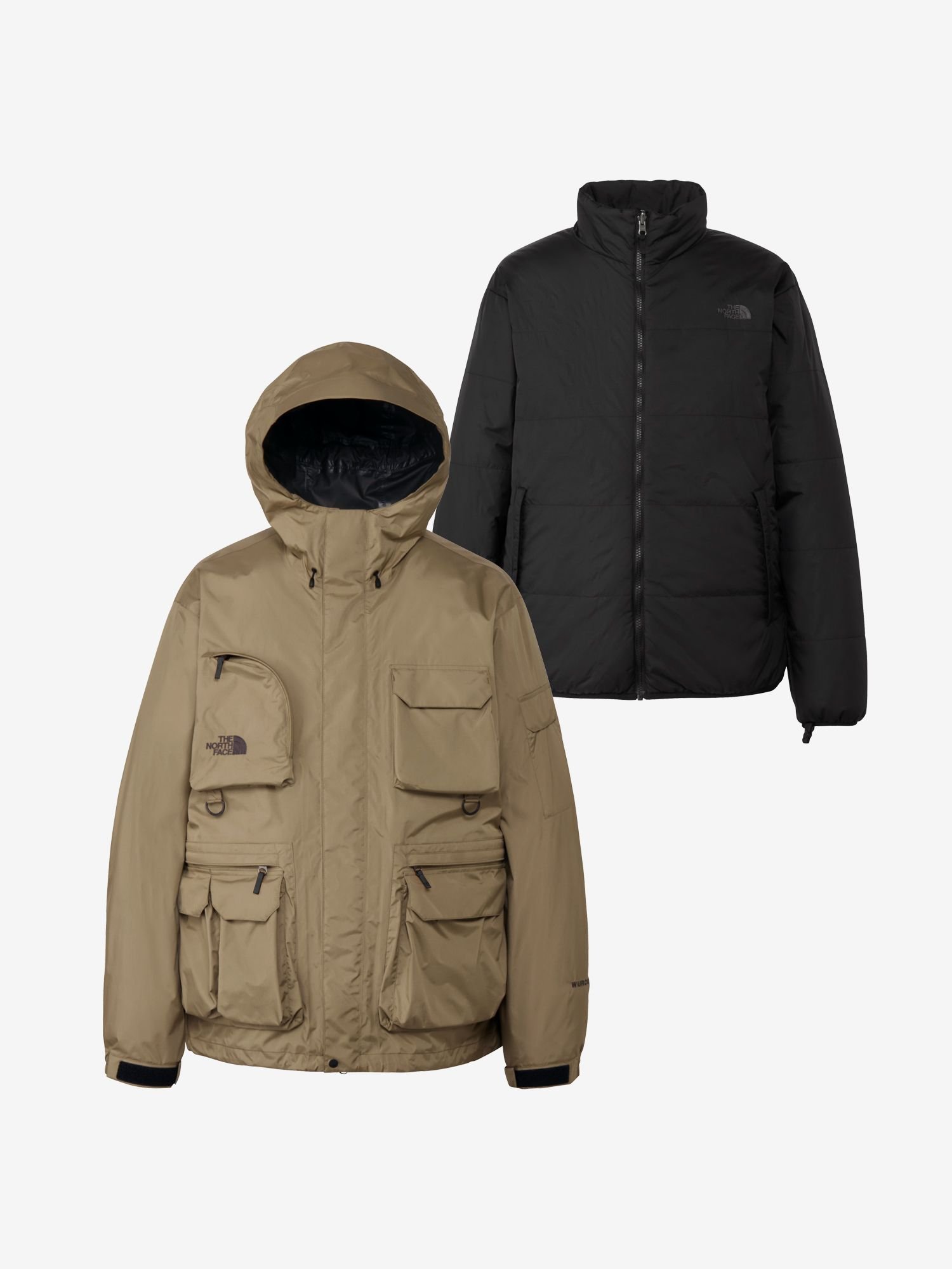 THE NORTH FACE 【公式】ウーロスフィールドユーティリティトリクライメイトジャケット(メンズ) ザ・ノース・フェイス ジャケット・アウター その他のジャケット・アウター カーキグリーン ブラック【送料無料】