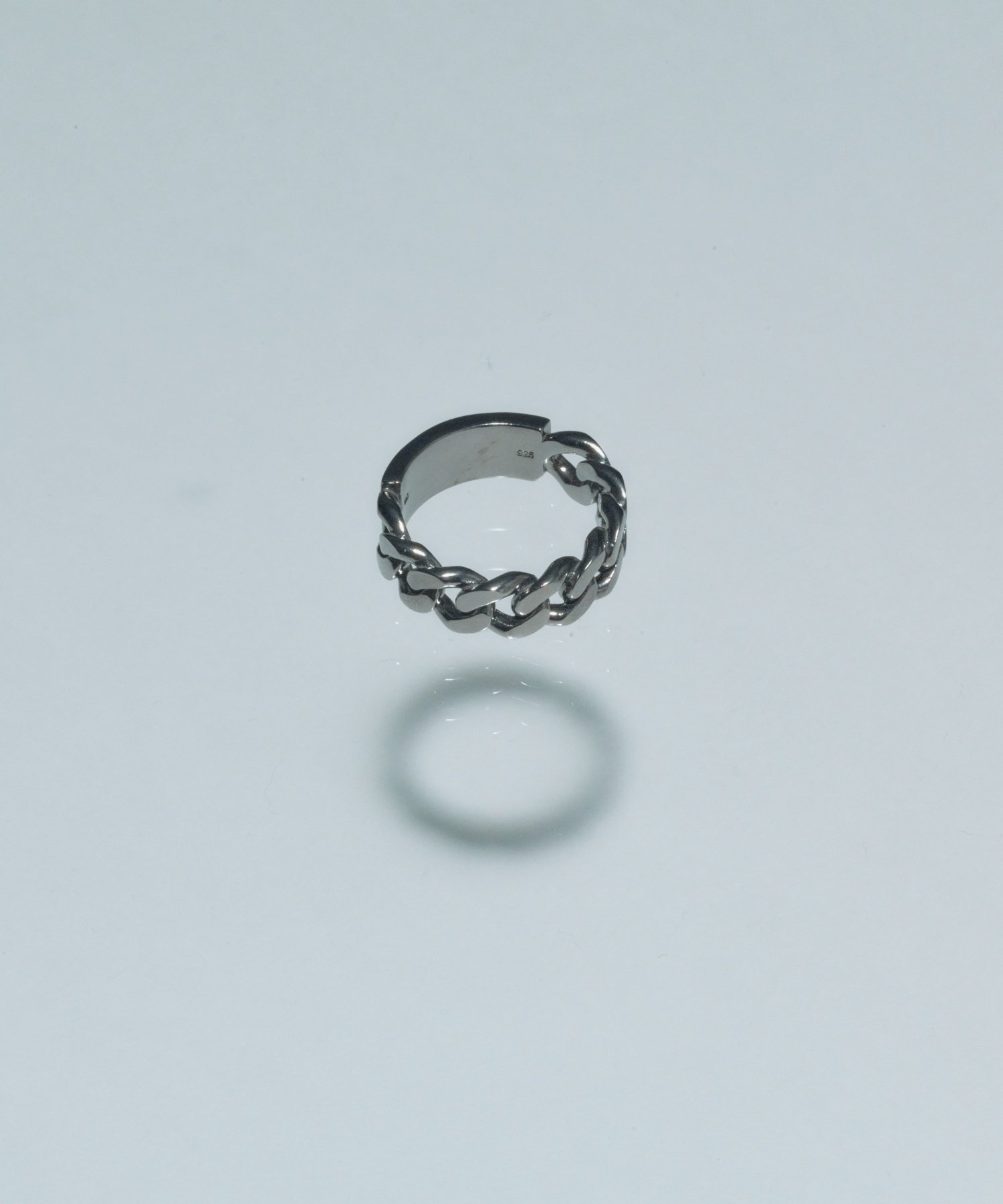 and cloud Chain Reversible Ring アンドクラウド アクセサリー・腕時計 リング・指輪 ブラック【送料無料】(4)