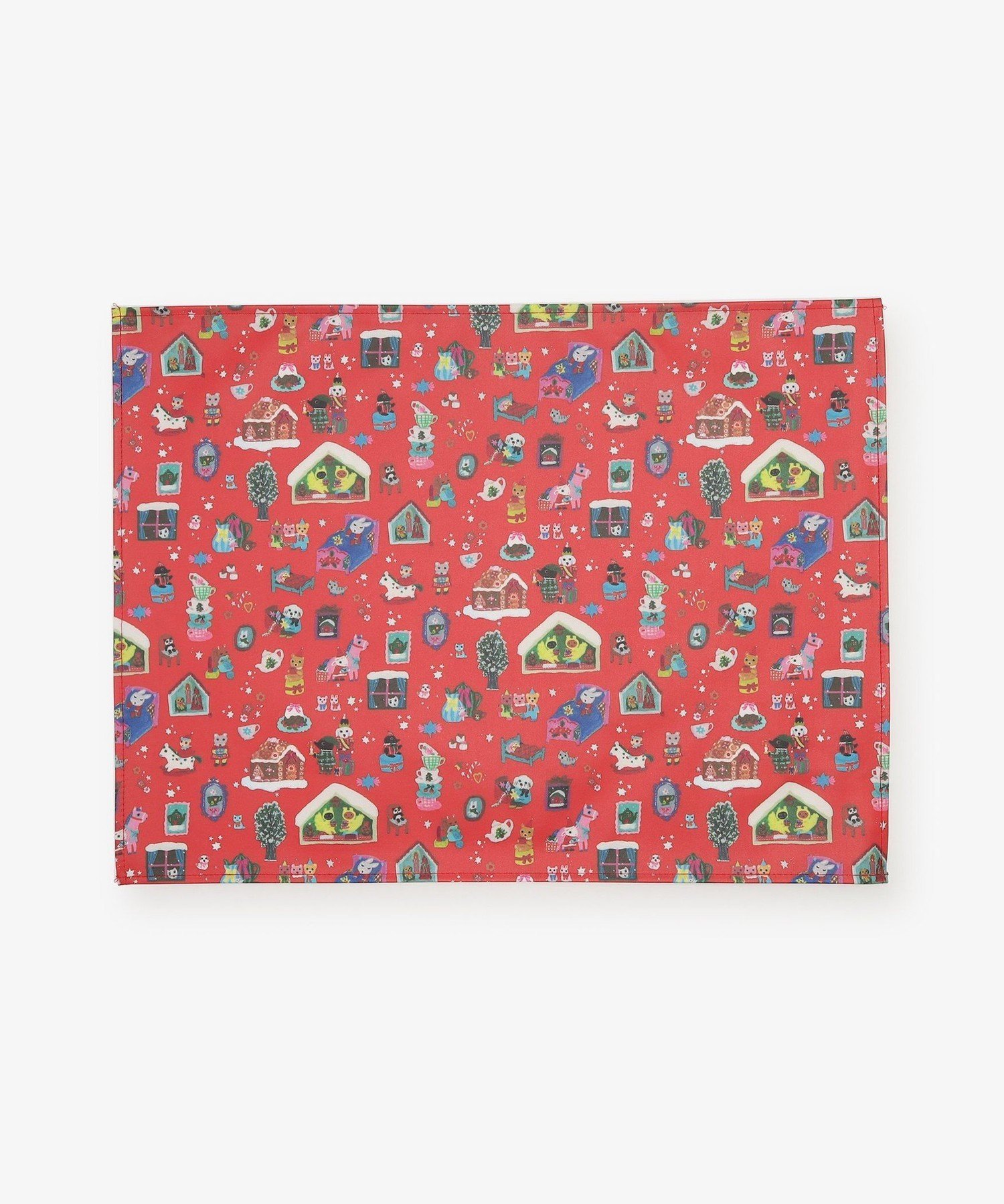 Afternoon Tea LIVING ラミネートランチョンマット/北岸由美 アフタヌーンティー・リビング 食器・調理器具・キッチン用品 ランチョンマット・テーブルクロス レッドのサムネイル