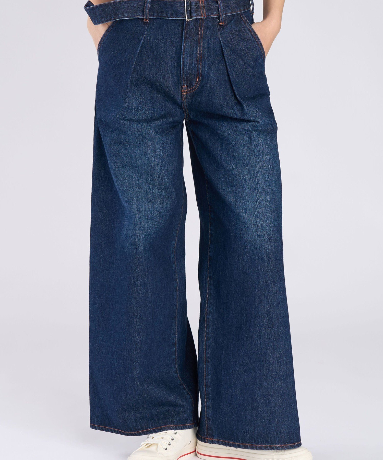 . To b. by agnes b. * NEEDBY heritage FRED WITH TO B. アニエスベー パンツ その他のパンツ ネイビー