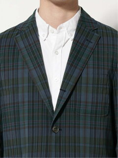 Dark Madras 3-button Sport Coat 11-16-1568-887: Navy Dark Madras 3-button Sport Coat 11-16-1568-887: Navy