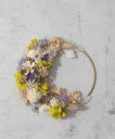 楽天Rakuten FashionSENSE OF PLACE BLOMSTER Flower Wreath M センス オブ プレイス インテリア・生活雑貨 その他のインテリア・生活雑貨 ホワイト オレンジ【送料無料】