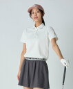 UNITED ARROWS GOLF ウィメンズ スタンダード ポロシャツ ユナイテッドアローズ スポーツ・アウトドア用品 ゴルフグッズ ネイビー ピンク ホワ...