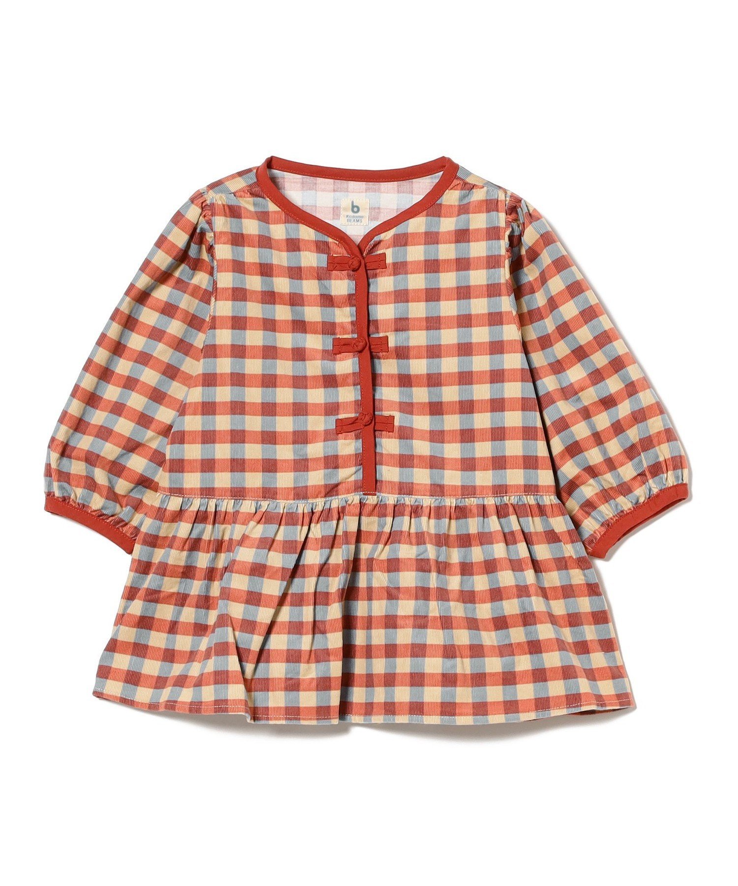 【SALE／60%OFF】こども ビームス 総柄 細コール ブラウス(100~150cm) ビームス アウトレット トップス シャツ・ブラウス