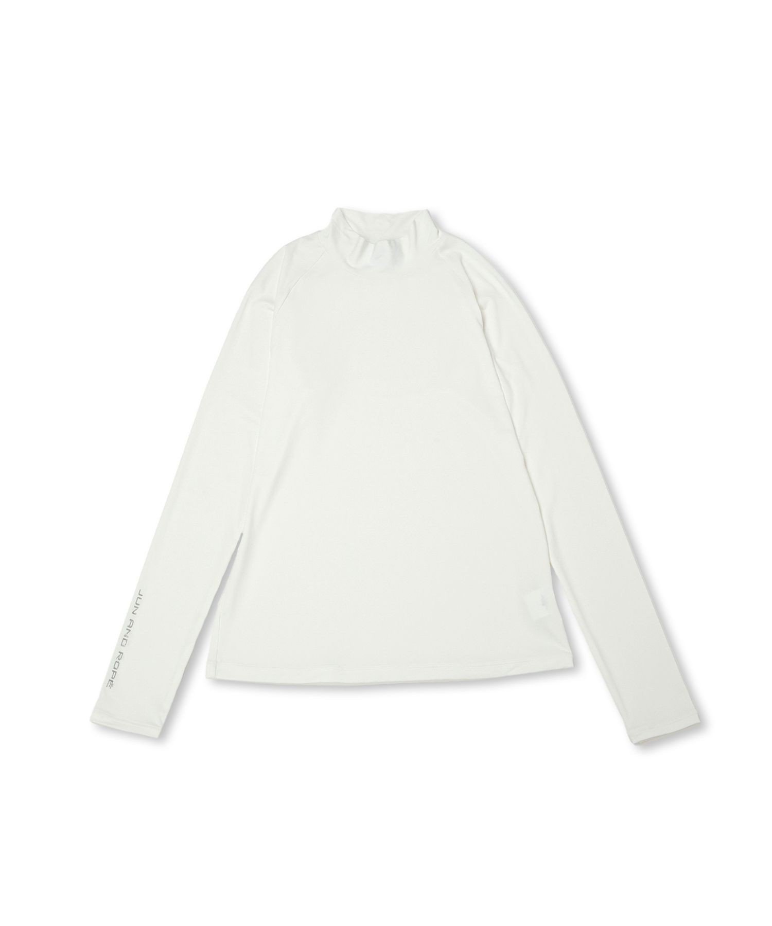 JUN&ROPE' クールコアモックプルオーバー/UV・吸水速乾・接触冷感 ジュンアンドロペ トップス カットソー・Tシャツ ブラック ホワイト ベージュ