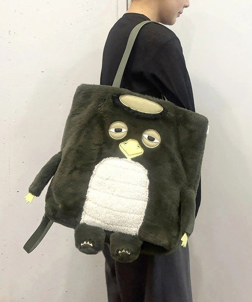 GSC WOMENS SELECT ROOTOTE/ルートート EU.TALL 2Way クリプテッド-D (WOMENS) ゴースローキャラバン バッグ トートバッグ カーキグリーン