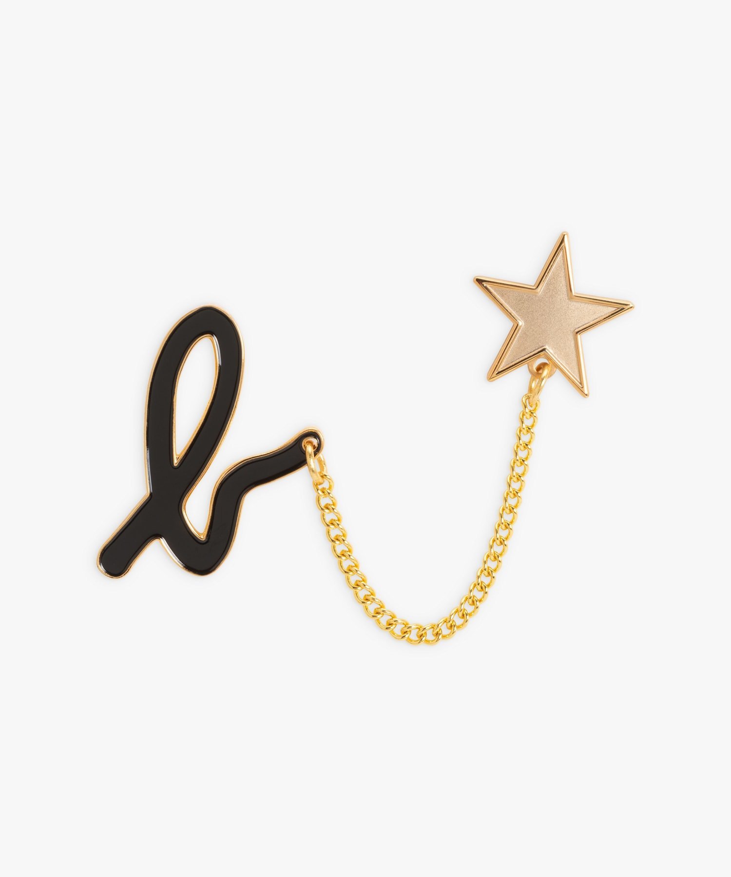 agnes b. 【ユニセックス】AH33 PINS ピンバッジ アニエスベー アクセサリー・腕時計 その他のアクセサリー・腕時計 ブラックのサムネイル