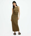 ALLSAINTS (W)KATARINA DRESS オールセインツ ワンピース・ドレス ドレス カーキグリーン【送料無料】(4)