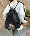 【SALE/25%OFF】CLEA 2WAYメッシュナップザック/リュック アウトフィッターラボ バッグ リュック・バックパック ブラック